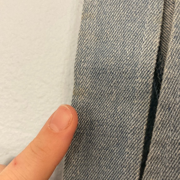 Lykke Wullf Womens Size S Anita Overalls Classic Denim Blue High Waist 70s Mod - Picture 7 of 16